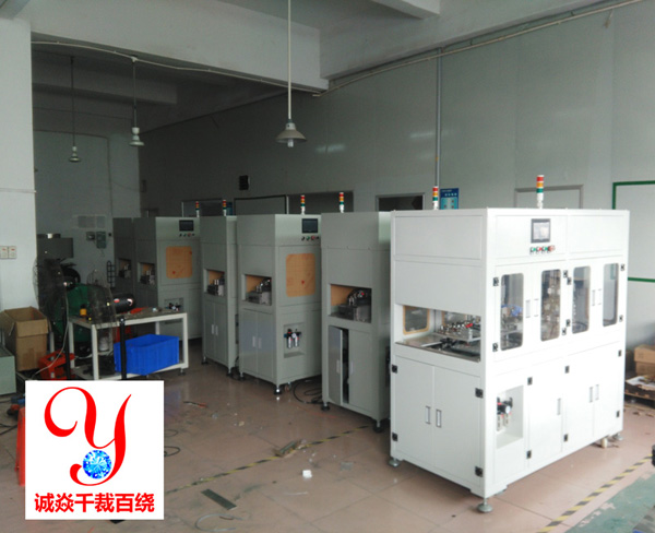 小圆圈双扎型裁线绕线扎线机