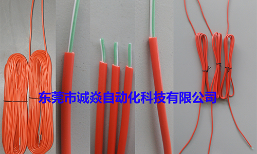 电子雷管脚线样品，裁线剥皮绕线扎线一体机无止境，诚焱千裁百绕